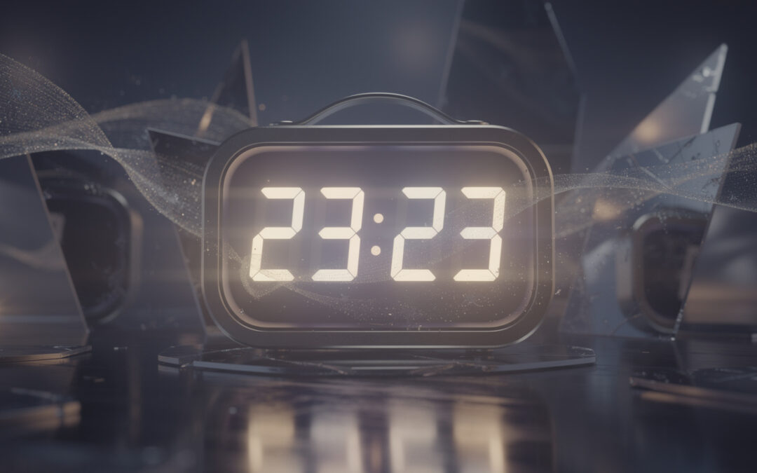 23h23 : la signification de l’heure miroir