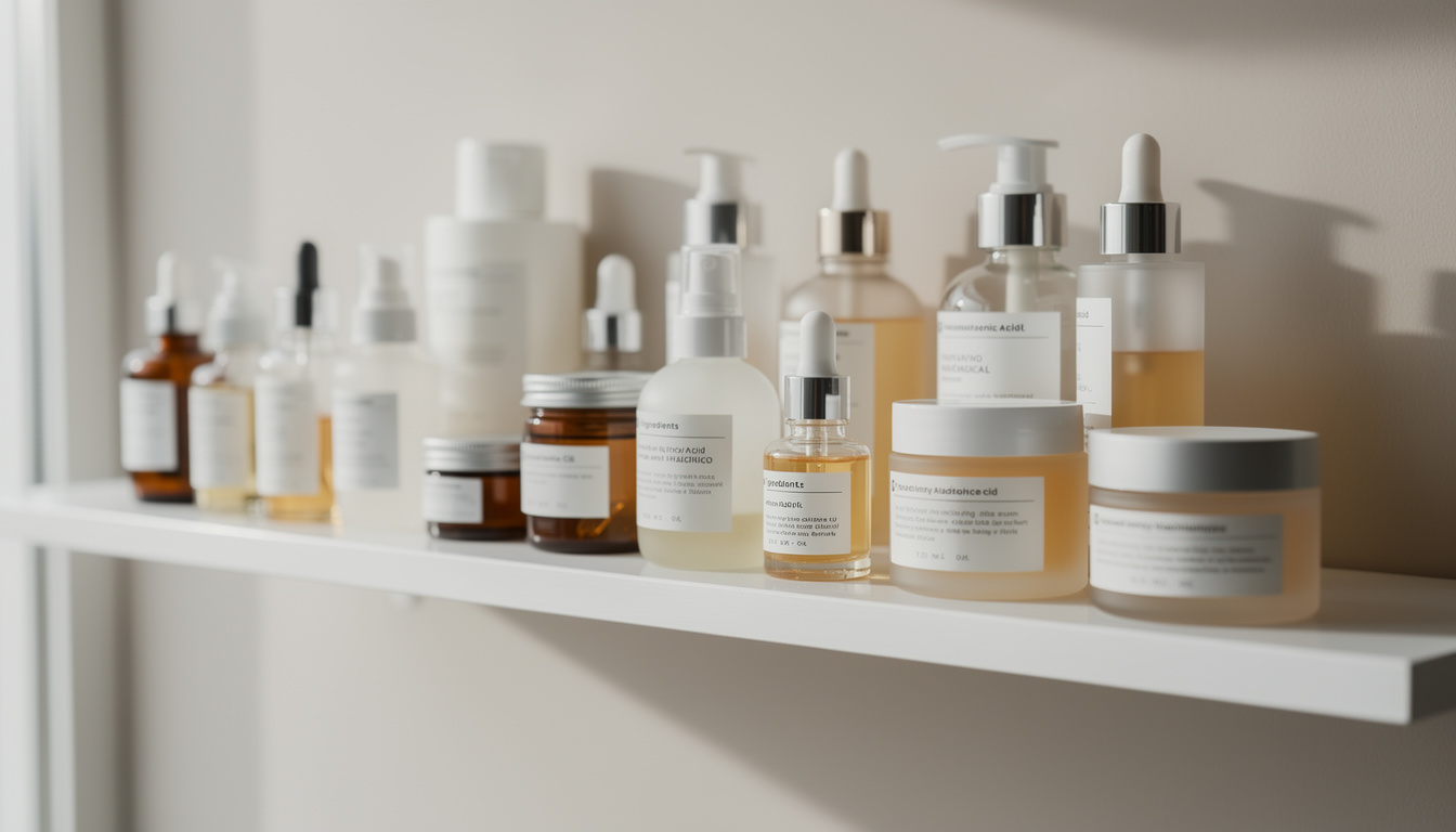 découvrez les actifs cosmétiques essentiels et comprenez les ingrédients clés pour choisir les soins visage adaptés à votre peau.