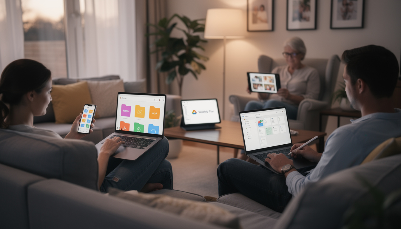 google drive est un service de stockage en ligne sécurisé qui permet de sauvegarder, partager et accéder à vos fichiers où que vous soyez, depuis n'importe quel appareil.