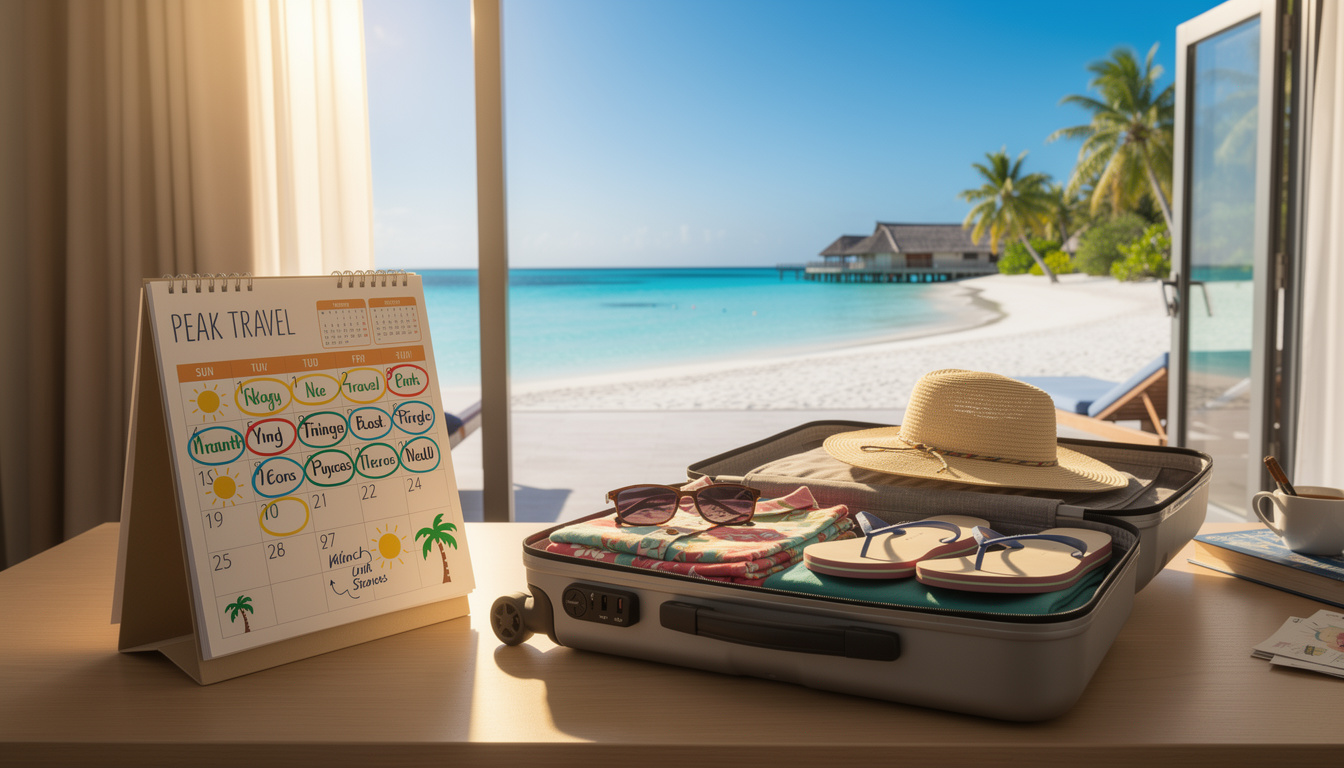 découvrez la meilleure période pour partir aux maldives et profiter d'un climat idéal, de plages paradisiaques et d'activités inoubliables toute l'année.