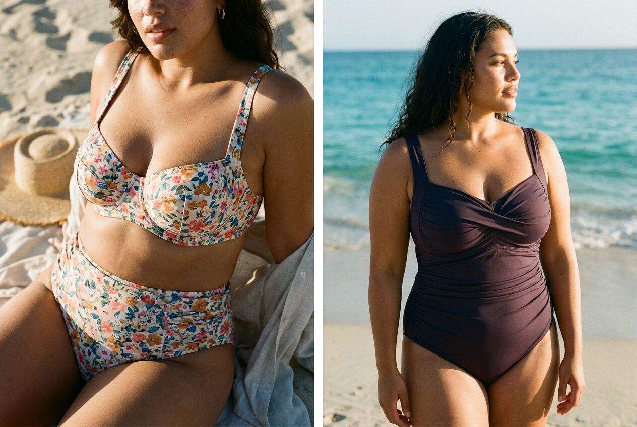 Découvrez nos conseils pour choisir le maillot de bain idéal qui allie confort et maintien pour les fortes poitrines.