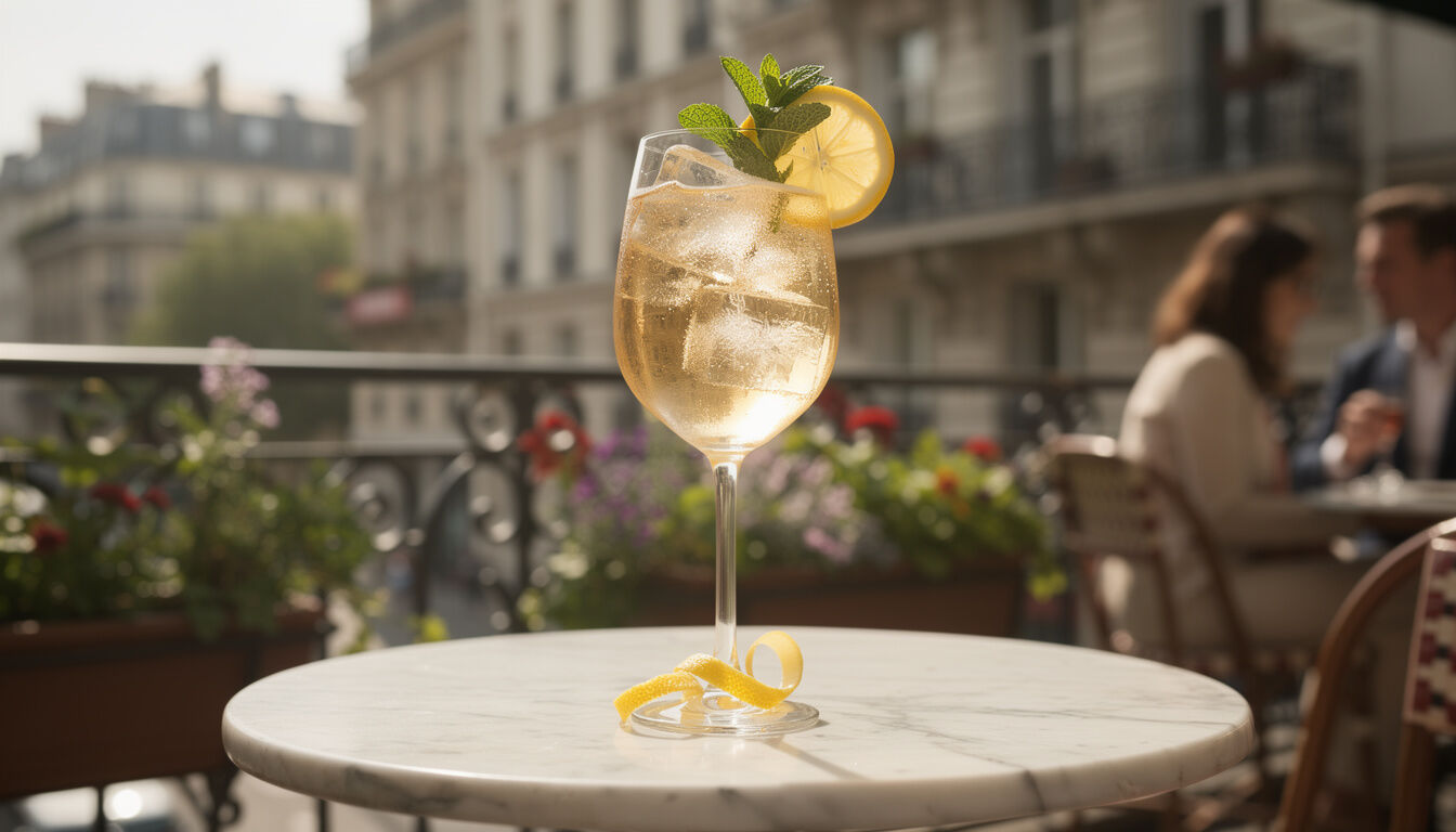 Découvrez la recette authentique du Spritz Saint Germain, un cocktail élégant et rafraîchissant parfait pour toutes les occasions. Apprenez à le préparer facilement chez vous.