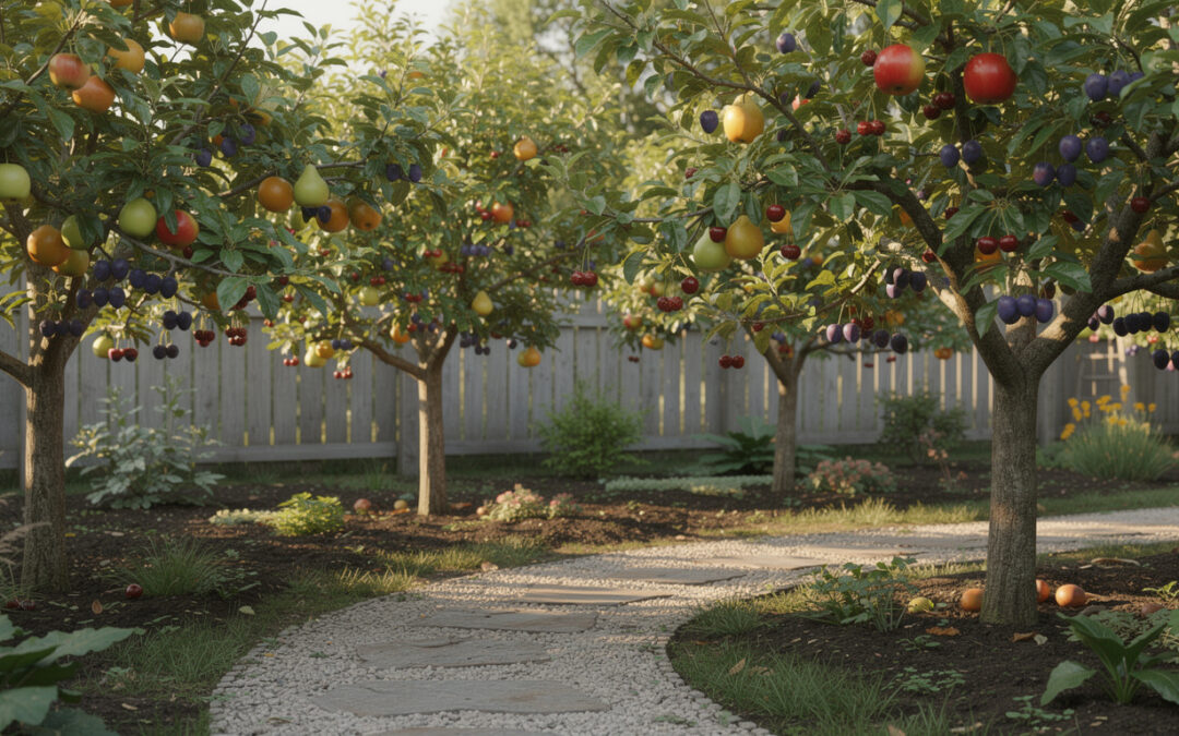 Arbres fruitiers faciles à cultiver dans un jardin familial