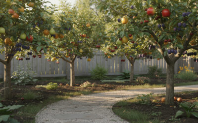 Arbres fruitiers faciles à cultiver dans un jardin familial