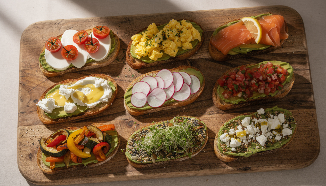 découvrez 10 recettes faciles et gourmandes d'avocado toast pour des repas savoureux et rapides à préparer.