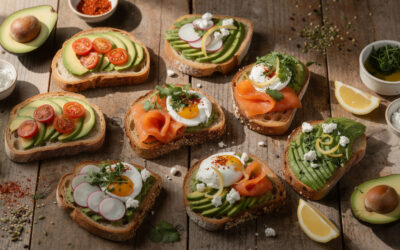 Avocado toast gourmand : 10 idées faciles