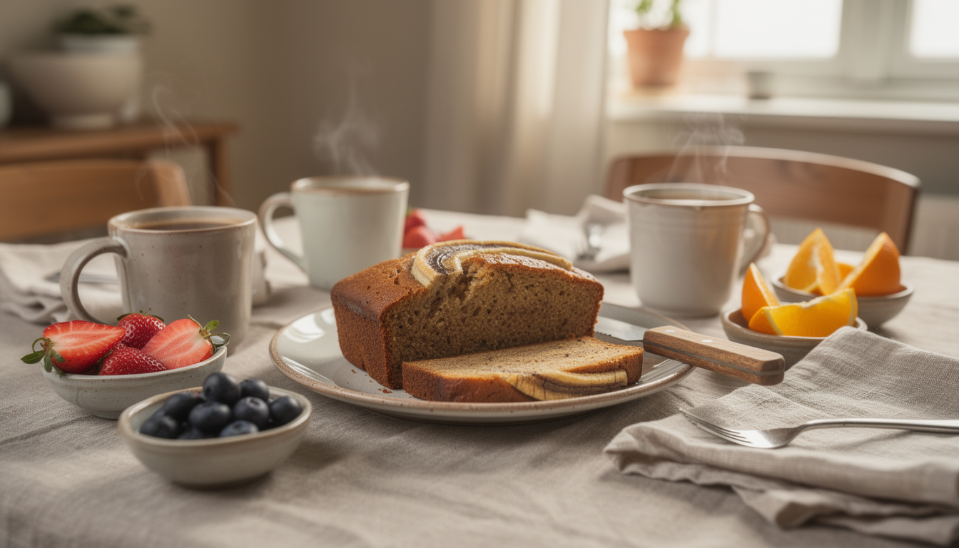 découvrez notre recette de banana bread moelleux, idéal pour un petit-déjeuner gourmand et savoureux qui plaira à toute la famille.