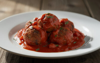 Boulettes de viande sauce tomate : moelleuses et gourmandes