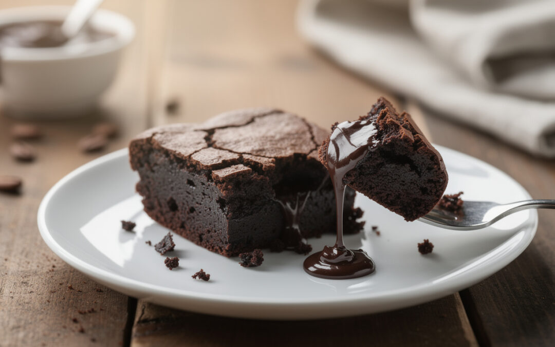 Brownie fondant au chocolat : recette express