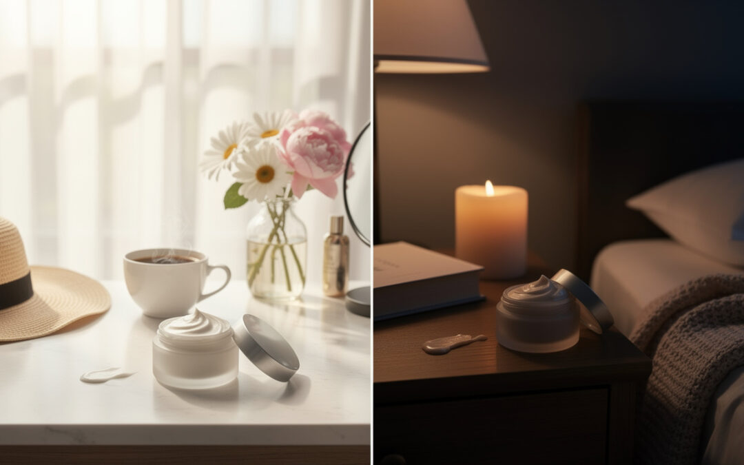Crème de jour ou crème de nuit : quelles différences réelles