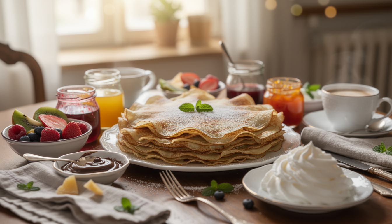découvrez la recette ultime pour des crêpes légères et moelleuses avec notre guide pour préparer la pâte parfaite à chaque fois.