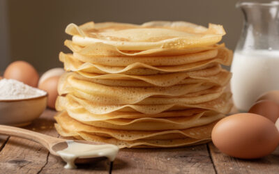 Crêpes légères et moelleuses : la pâte parfaite