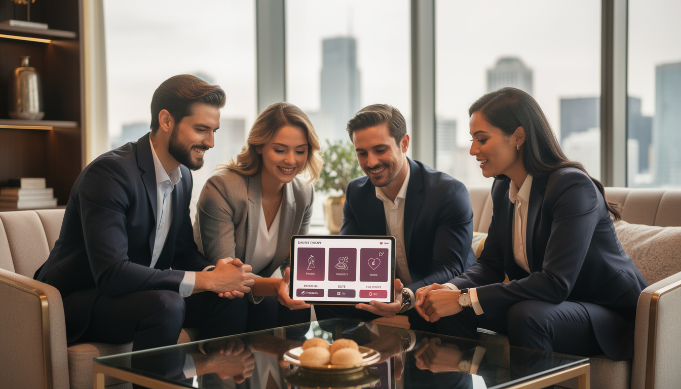 elite rencontre est la plateforme de rencontre haut de gamme idéale pour les célibataires exigeants à la recherche d'une relation sérieuse et de qualité.