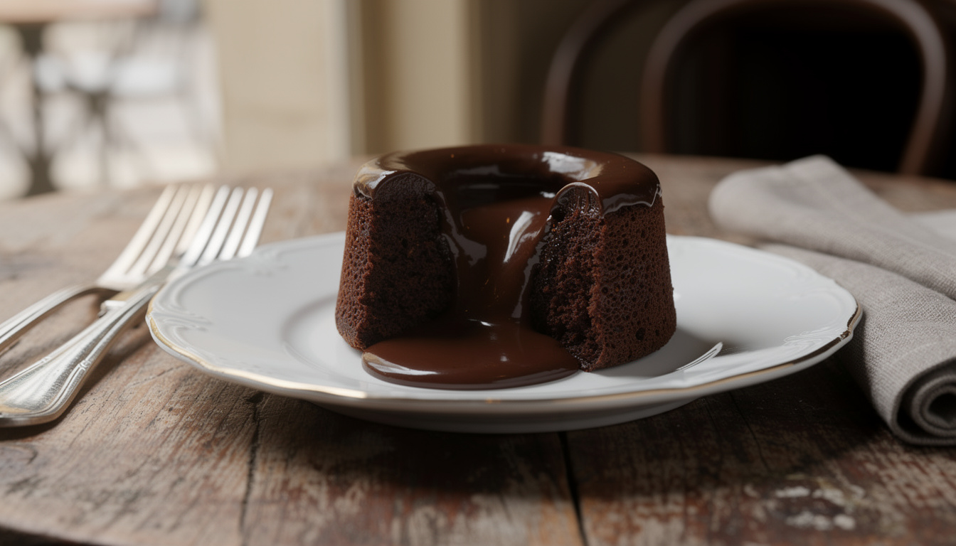 découvrez notre recette ultra simple et rapide de fondant au chocolat cœur coulant, un dessert gourmand et fondant qui séduira tous les amateurs de chocolat.