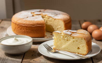 Gâteau au yaourt léger : version allégée et moelleuse