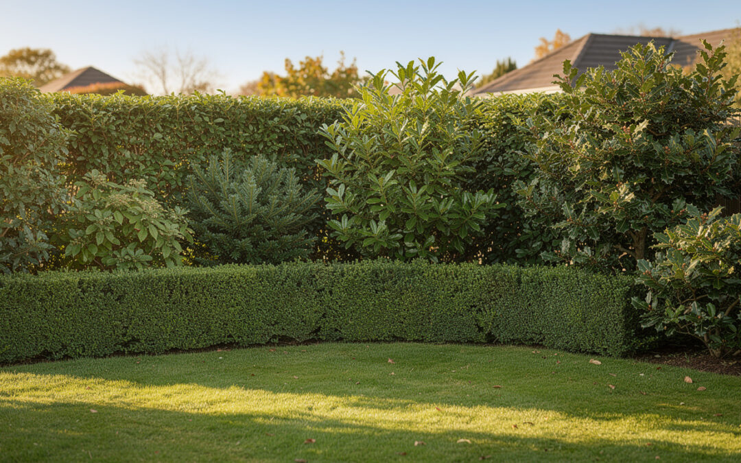 Haies persistantes : quelles variétés choisir pour une occultation naturelle