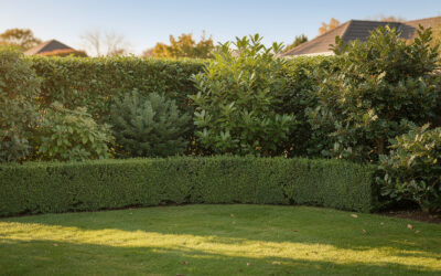 Haies persistantes : quelles variétés choisir pour une occultation naturelle