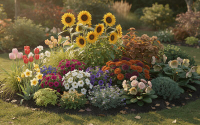 Massifs fleuris toute l’année : quelles plantes associer selon les saisons