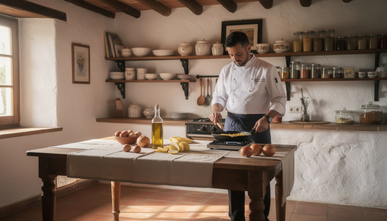 découvrez une délicieuse recette d'omelette aux pommes de terre inspirée de la tortilla espagnole, simple à préparer et parfaite pour un repas savoureux.