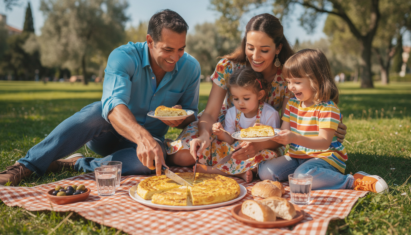 découvrez comment préparer une délicieuse omelette aux pommes de terre à la manière de la tortilla espagnole, simple et savoureuse, parfaite pour un repas convivial.