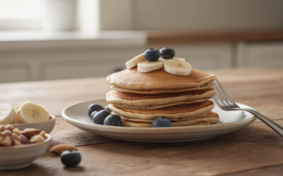 Pancakes à la banane healthy : sans sucre ajouté