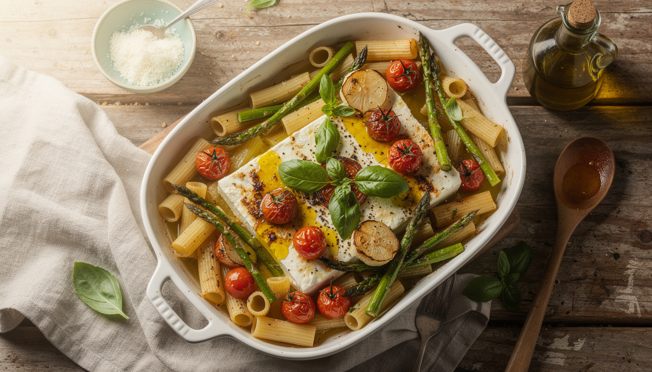 découvrez la recette tendance des pâtes à la feta et tomates rôties, un plat savoureux et facile à préparer pour un repas délicieux et convivial.