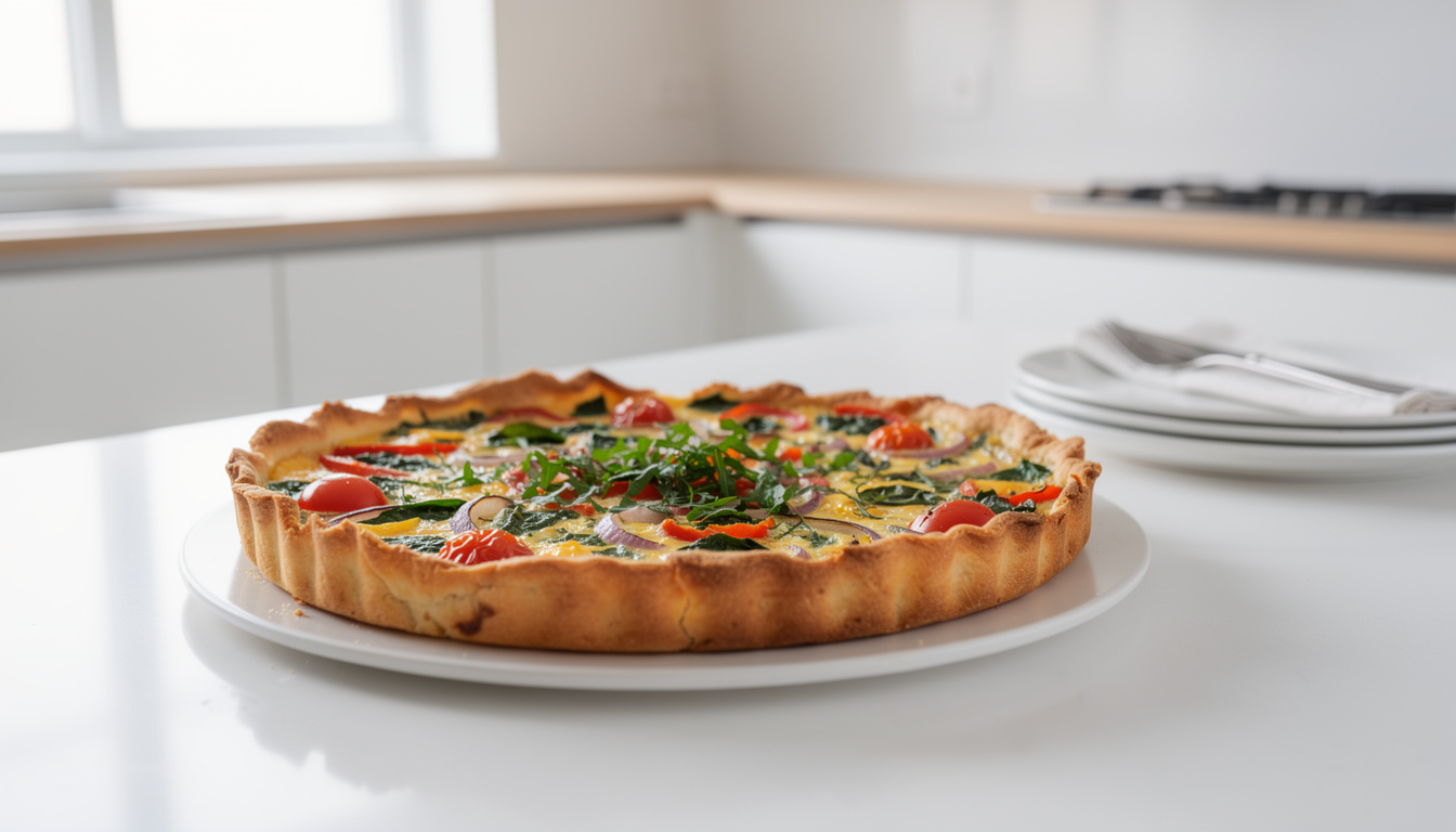 découvrez notre recette facile et légère de quiche sans pâte, parfaite pour un dîner savoureux et gourmand sans culpabilité.