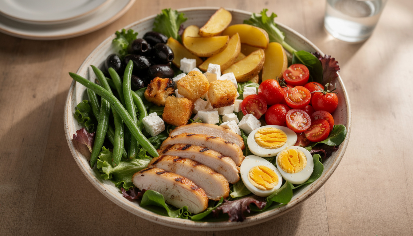 découvrez nos idées de salades composées complètes pour un repas équilibré, frais et gourmand, parfait pour toutes les occasions.