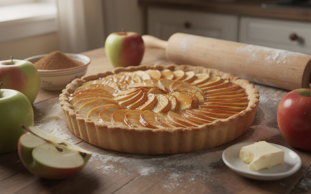 Tarte aux pommes facile : la recette de grand-mère