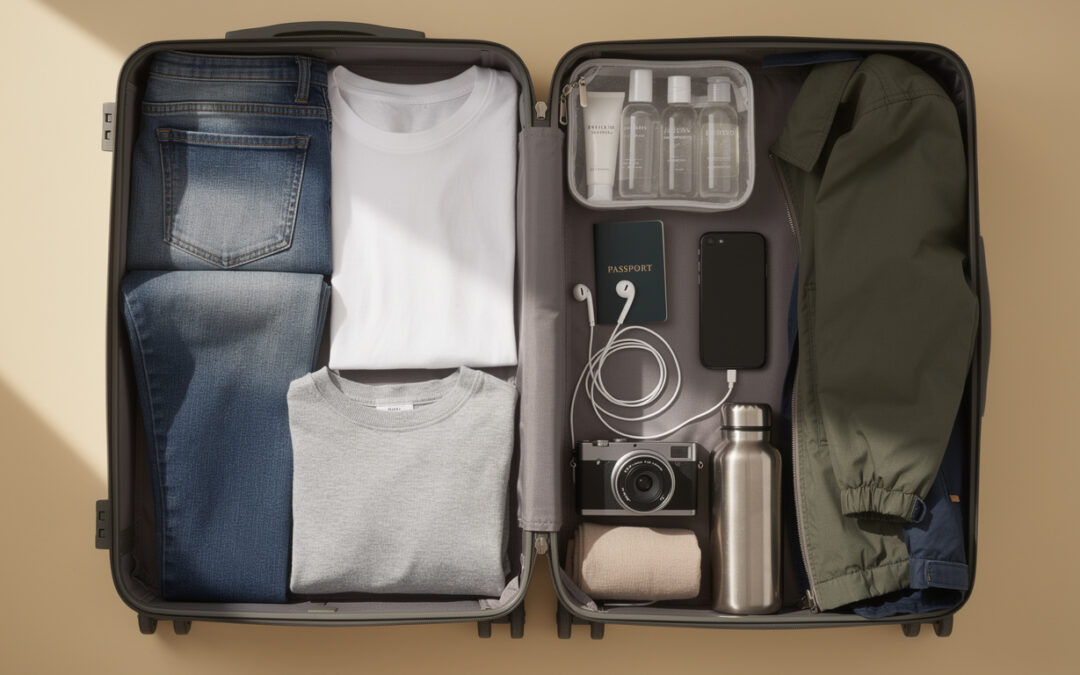 Valise cabine : l’essentiel à emporter pour voyager léger