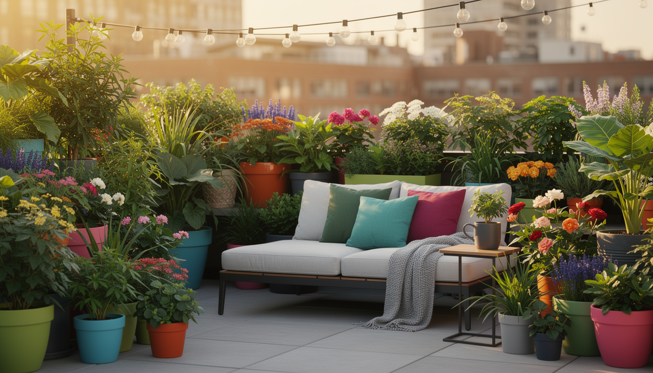découvrez comment aménager une terrasse végétalisée avec des plantes adaptées aux pots et bacs pour un espace extérieur verdoyant et facile à entretenir.
