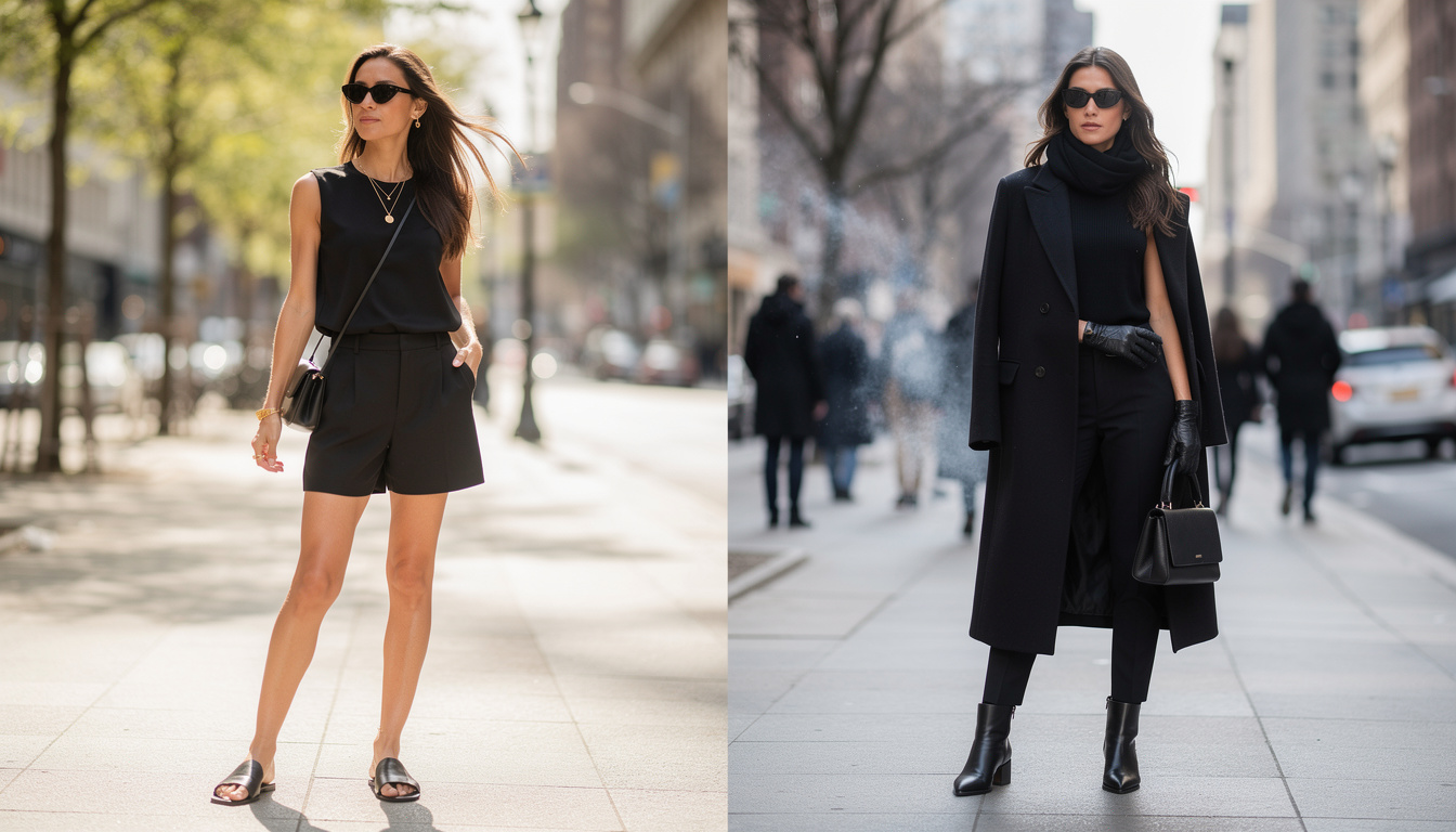 découvrez nos astuces pour porter le noir avec style et élégance, tout en évitant un look triste ou monotone.