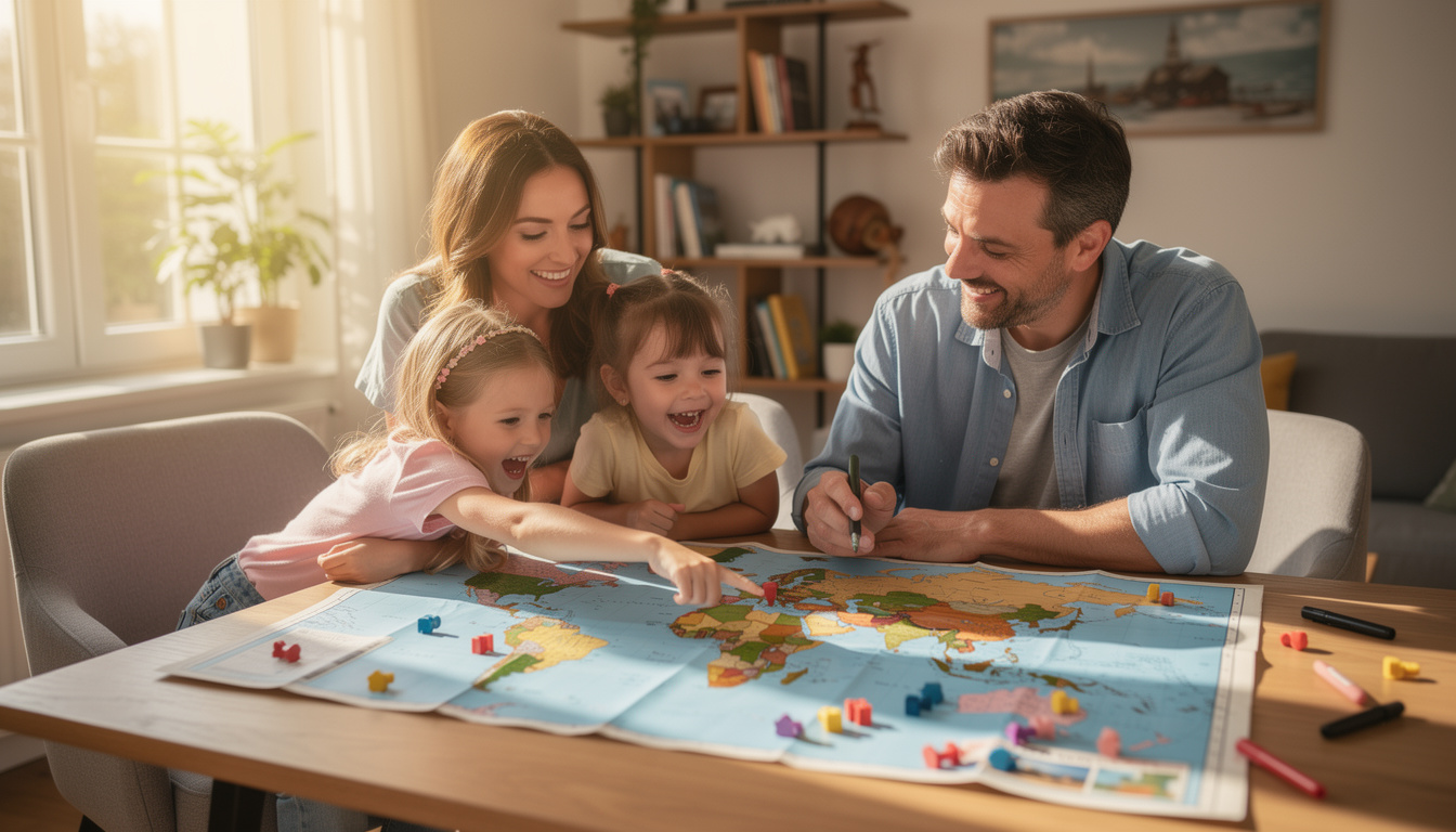 découvrez nos conseils pratiques pour organiser un voyage en famille réussi et partir sereinement, quelles que soient les destinations.